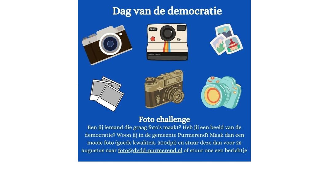 Beeld bij activiteit foto insturen voor Dag van de Democratie