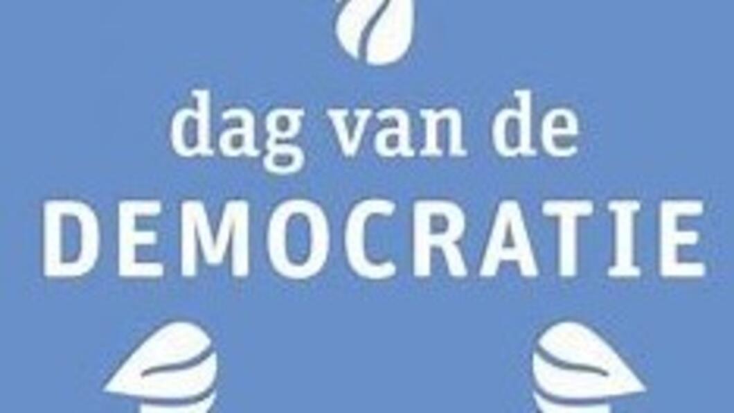 Logo van de Dag van de Democratie