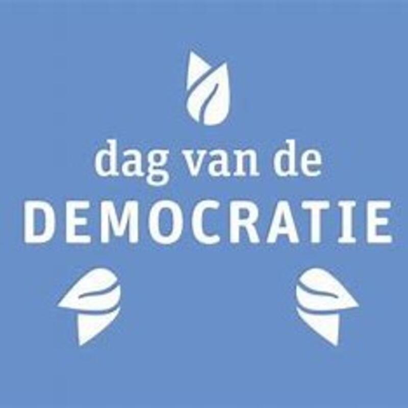 Logo van de Dag van de Democratie