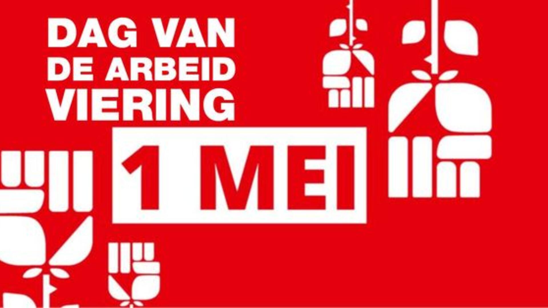 Affiche Dag van de Arbeid - viering 1 mei