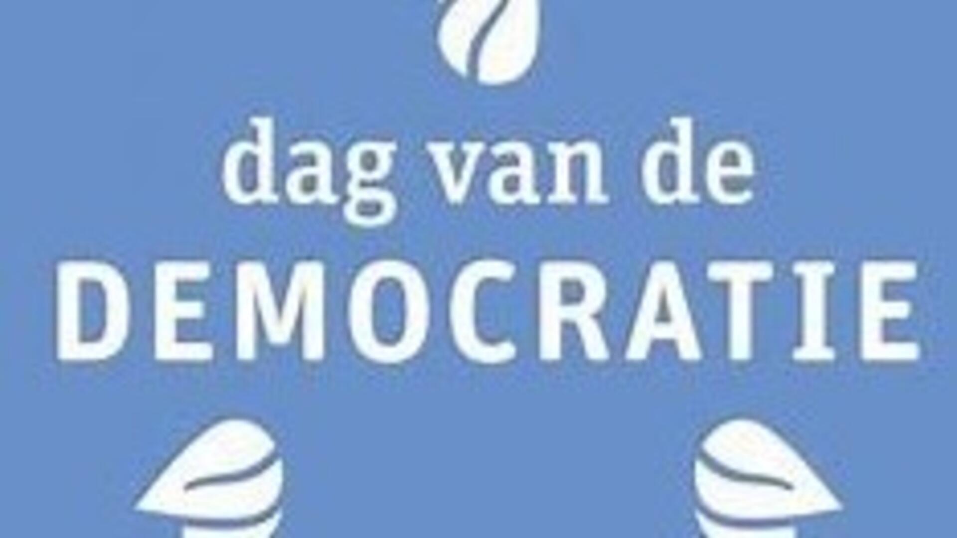 Logo van de Dag van de Democratie